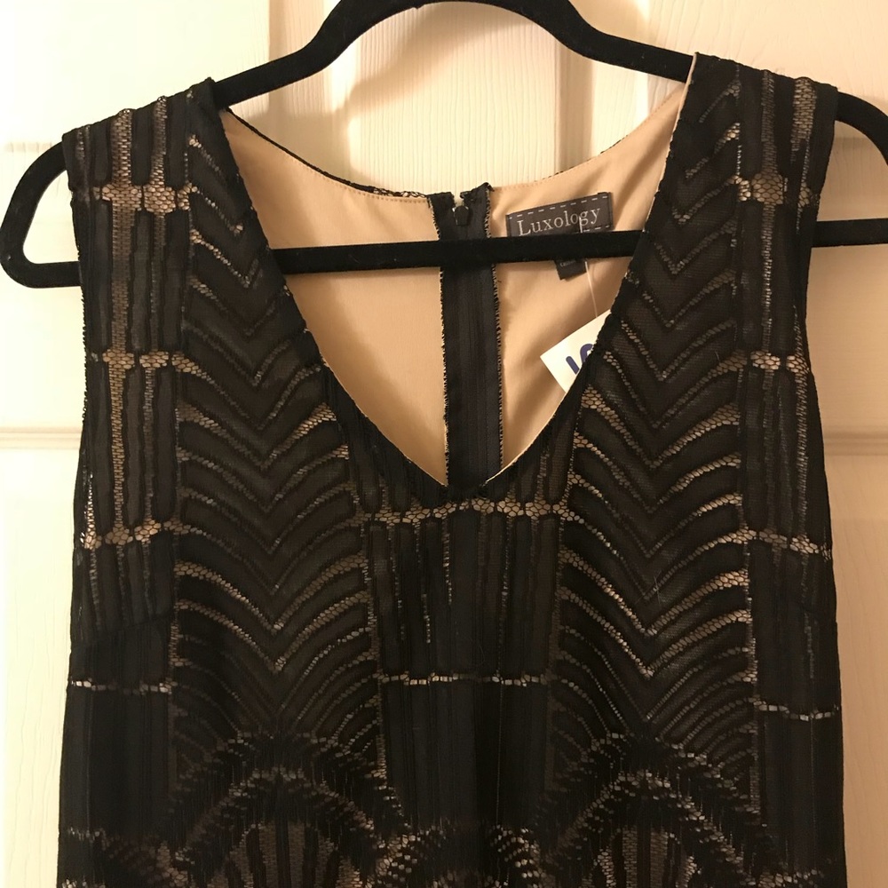 New Black Lace Dress